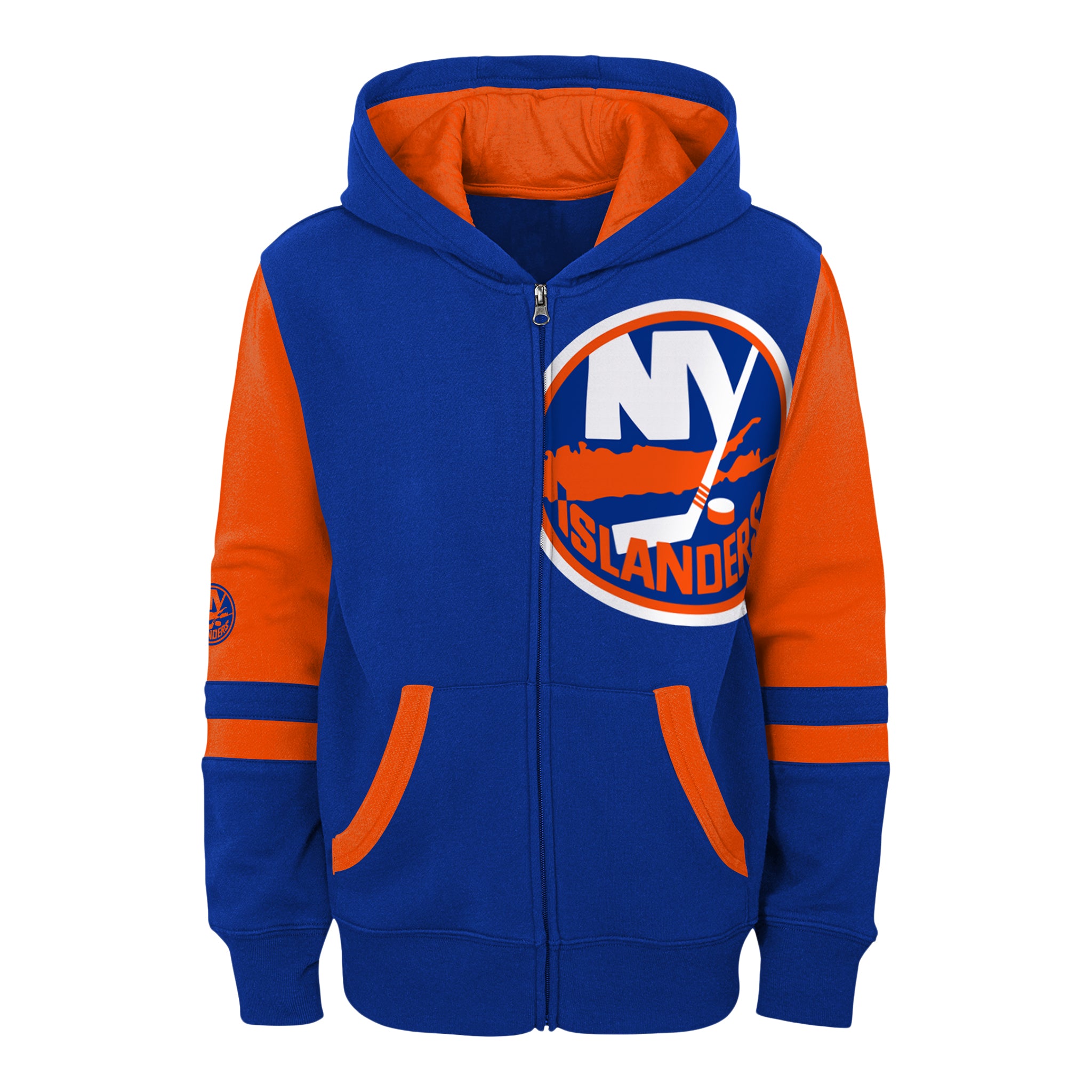 Islanders Face Off Zip Hoodie - Denny's