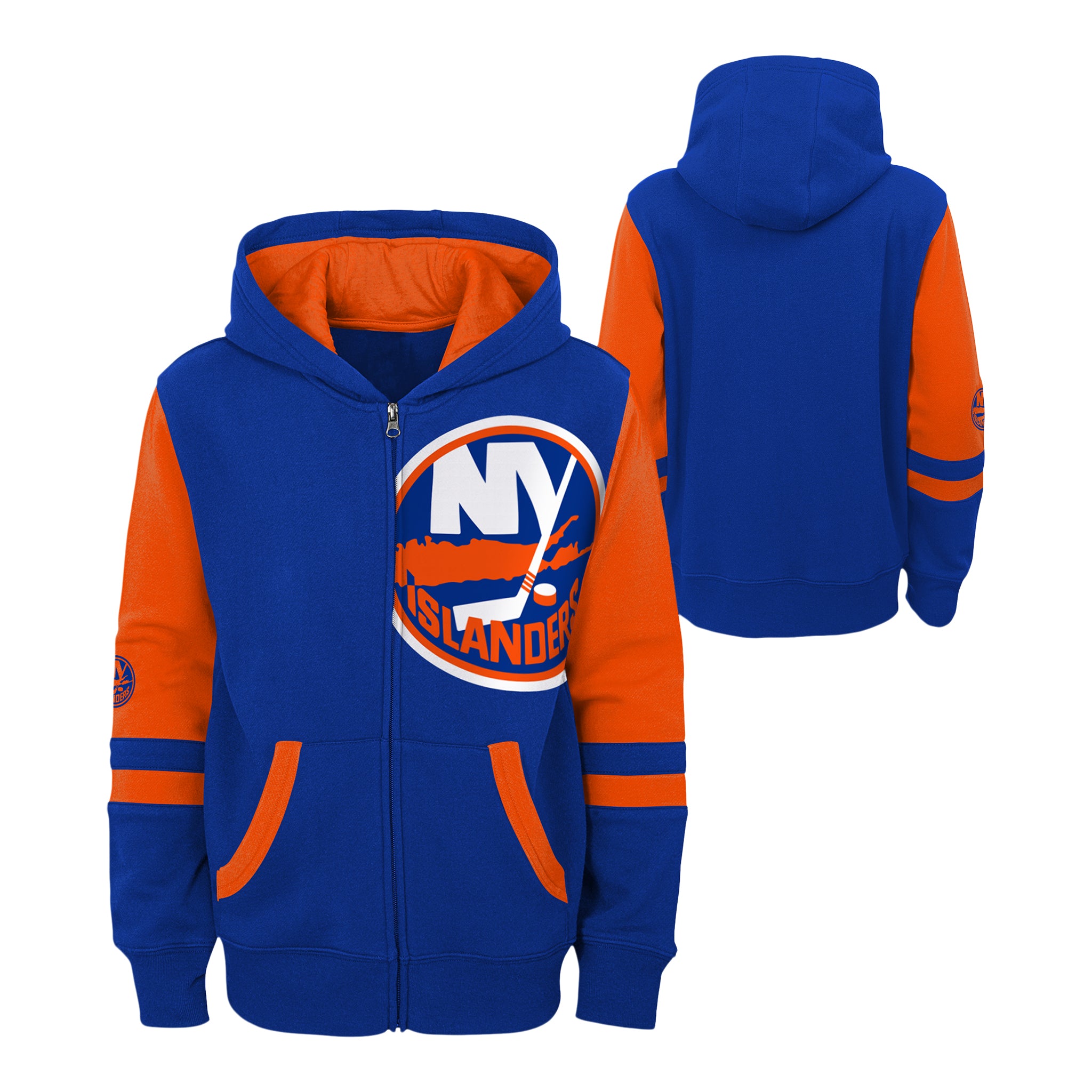 Islanders Face Off Zip Hoodie - Denny's