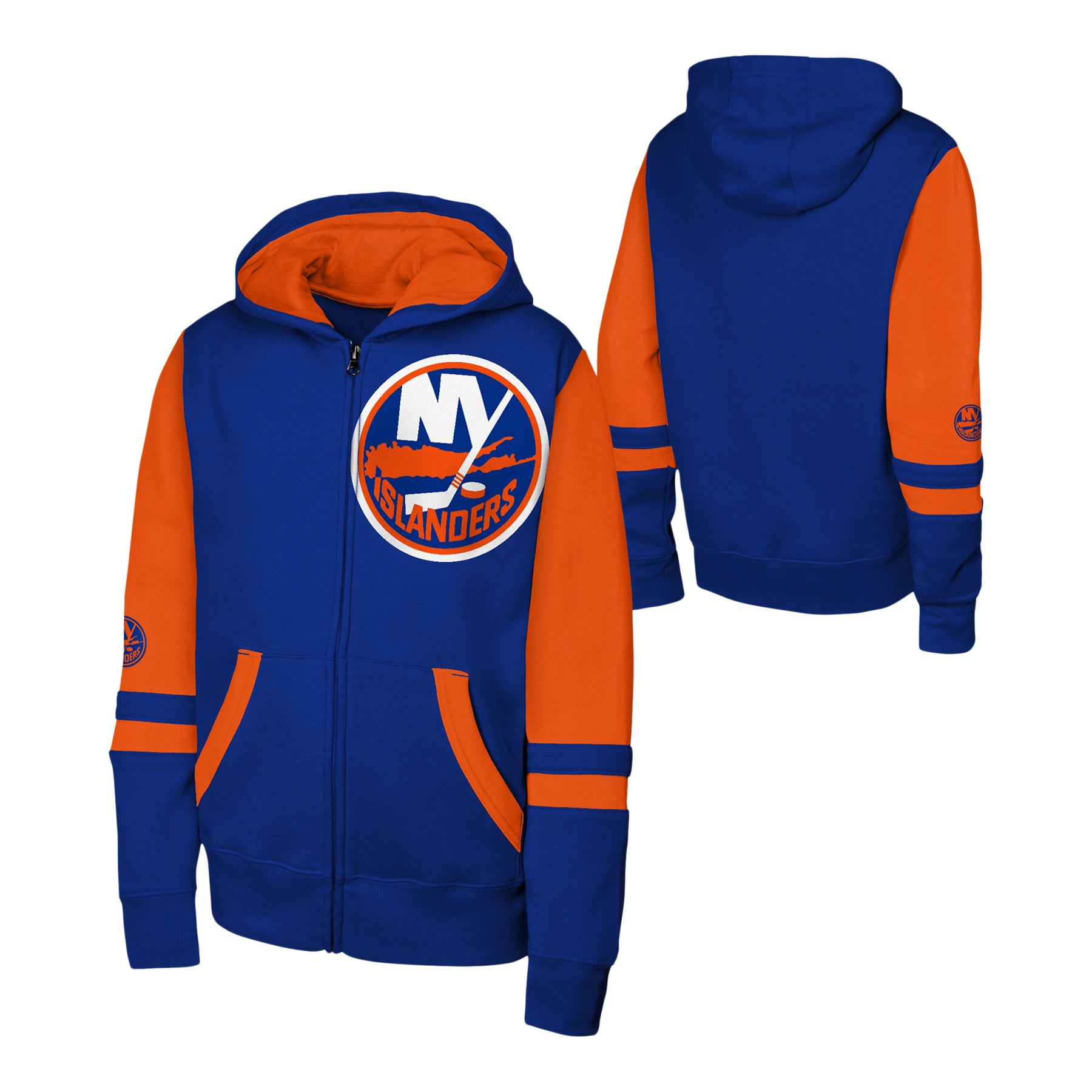 Islanders Face Off Zip Hoodie - Denny's