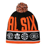 Original Six Large Rib Cuff Knit Hat - Denny's