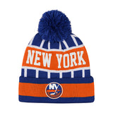 Islanders Go Fast Cuffed Knit With Pom - Denny's