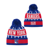 Rangers Go Fast Cuffed Knit With Pom