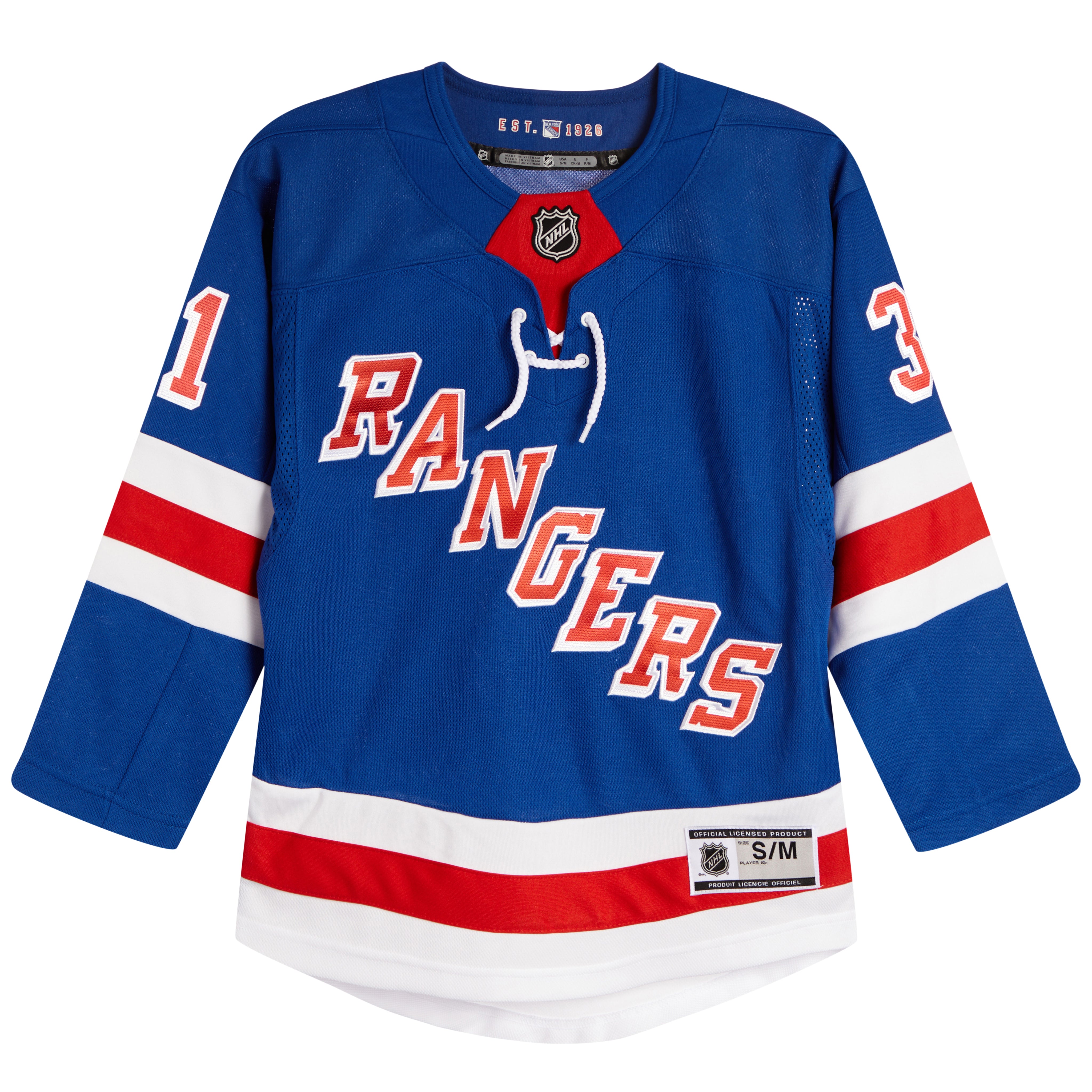 Shesterkin Rangers Premiere Home Jersey - Denny's