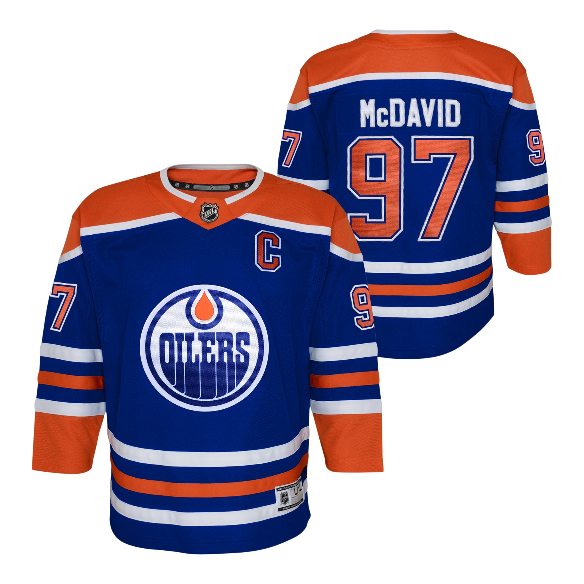 McDavid Oilers Premier Home Jersey - Denny's
