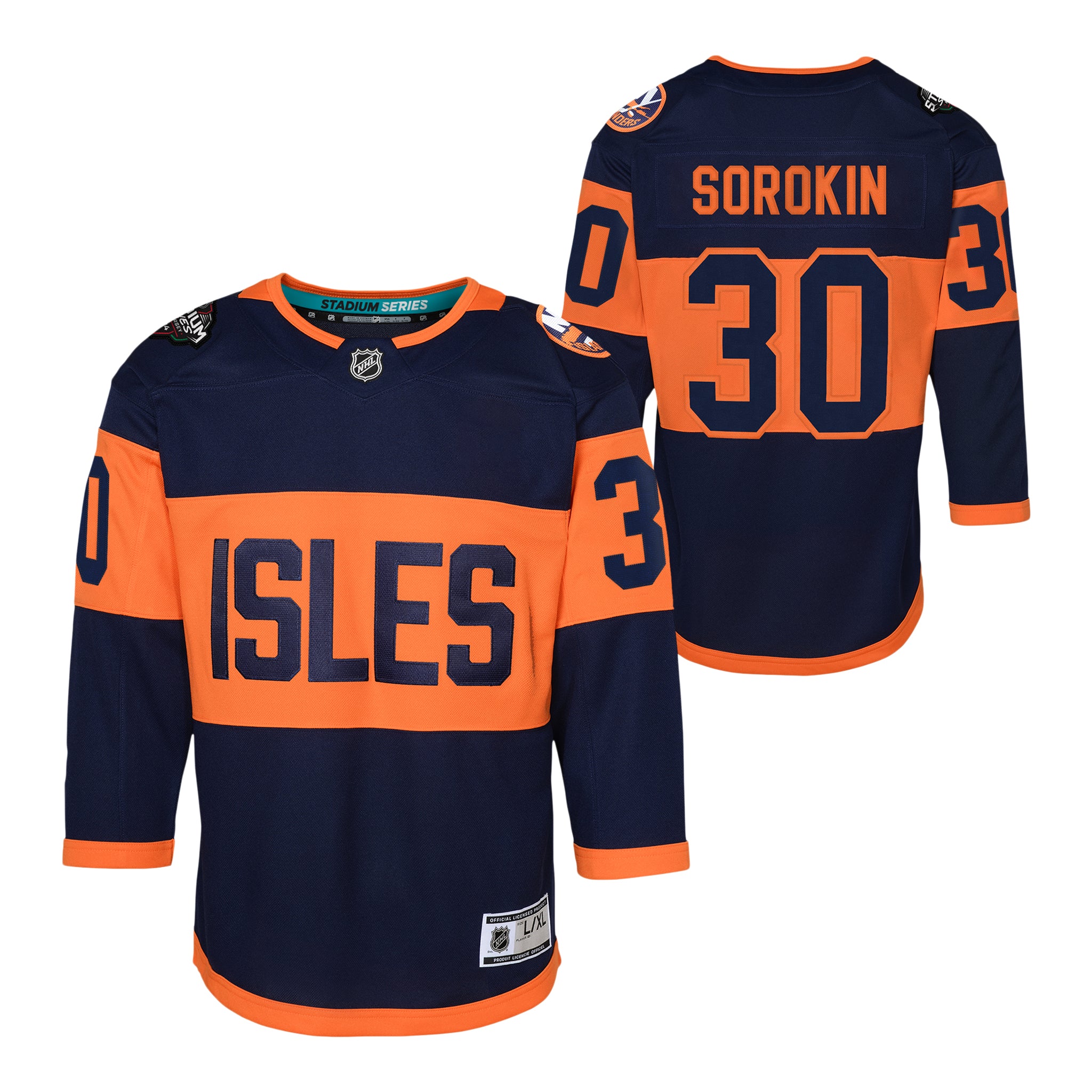 Sorokin Islanders Premier Stadium Series Jersey - Denny's