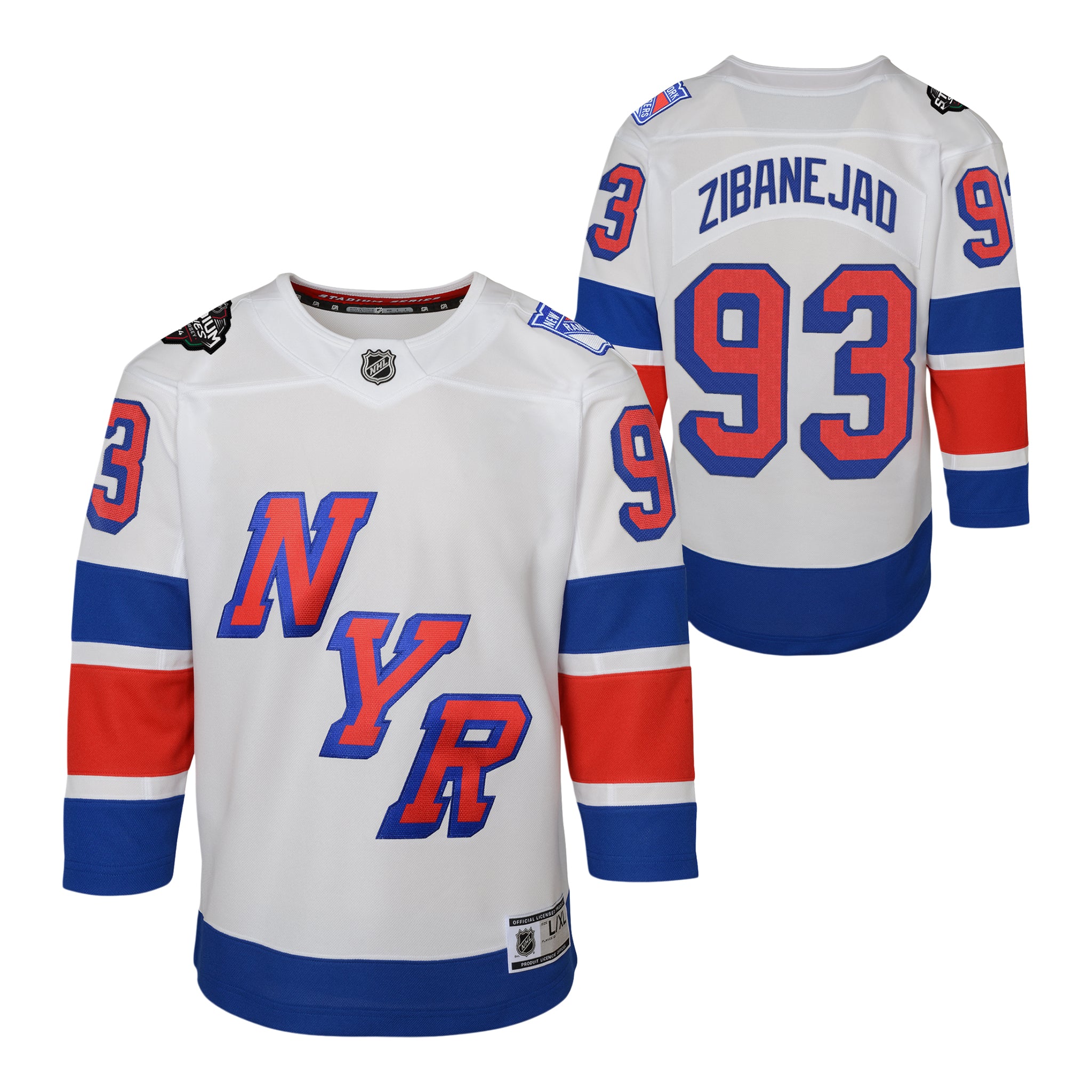 Zibabejad Rangers Premier Stadium Series Jersey - Denny's