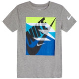 Box Logo Gradient Check Tee - Denny's