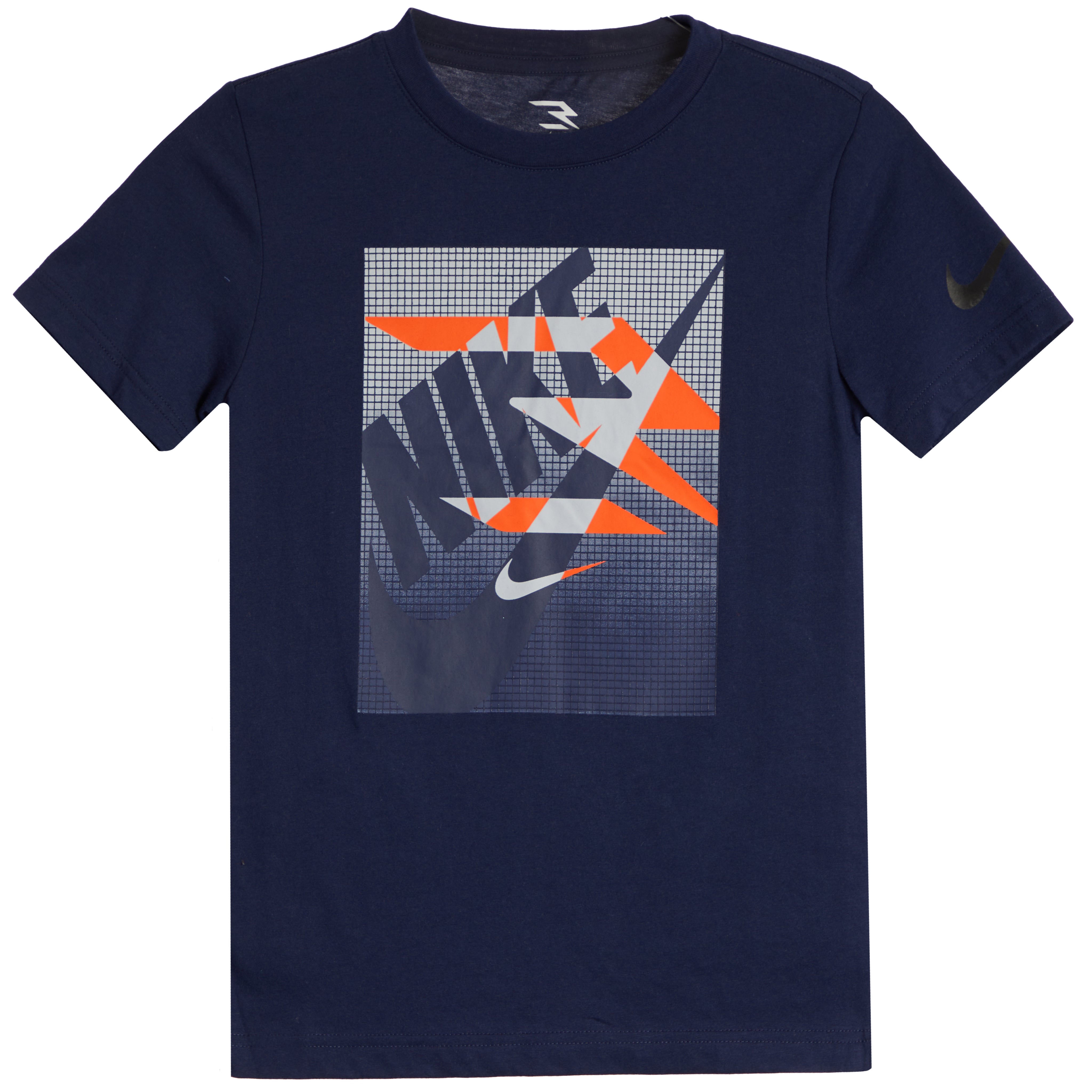 Box Logo Gradient Check Tee - Denny's