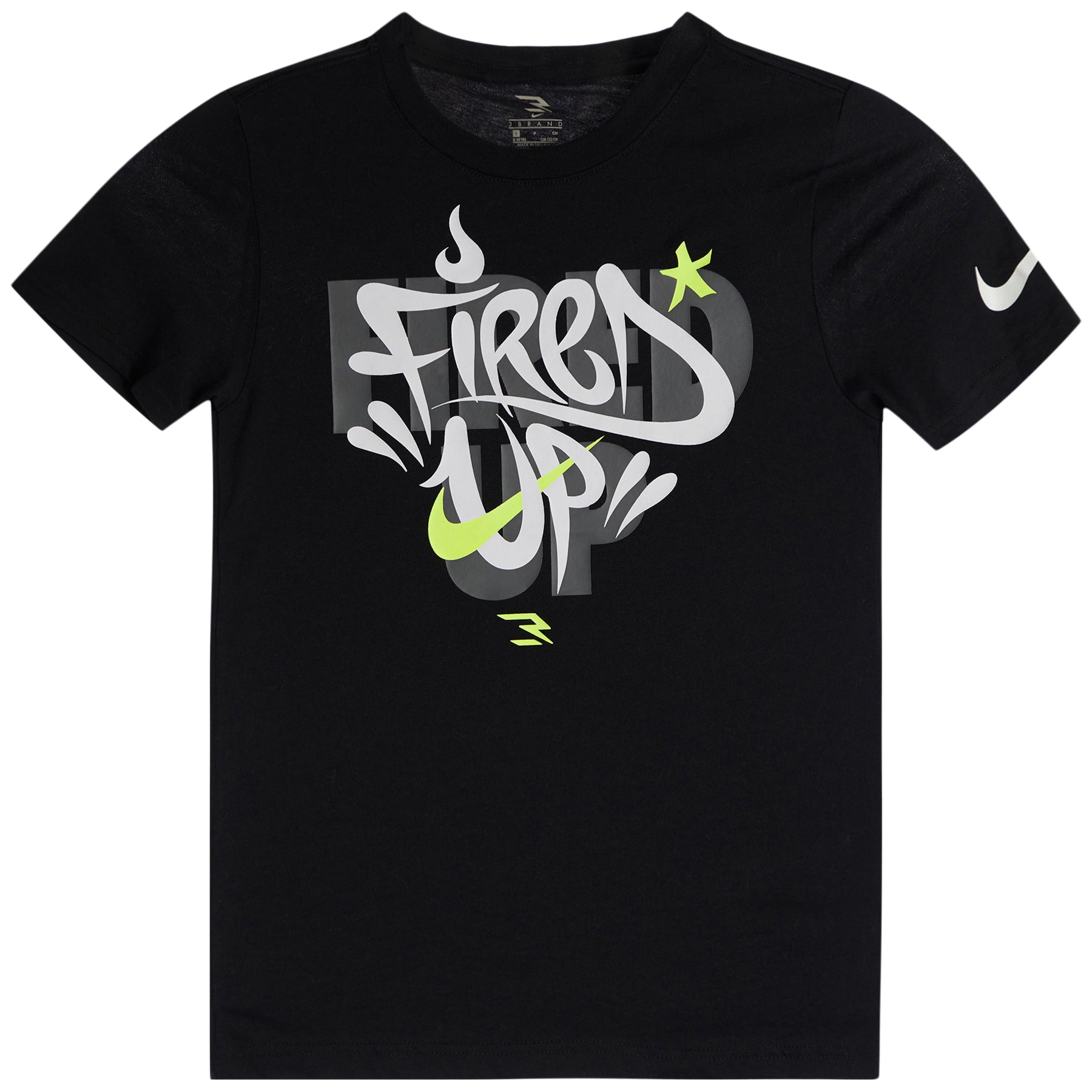 Fired Up Graffiti Tee - Denny's