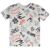 Graffiti Tag AOP Tee - Denny's