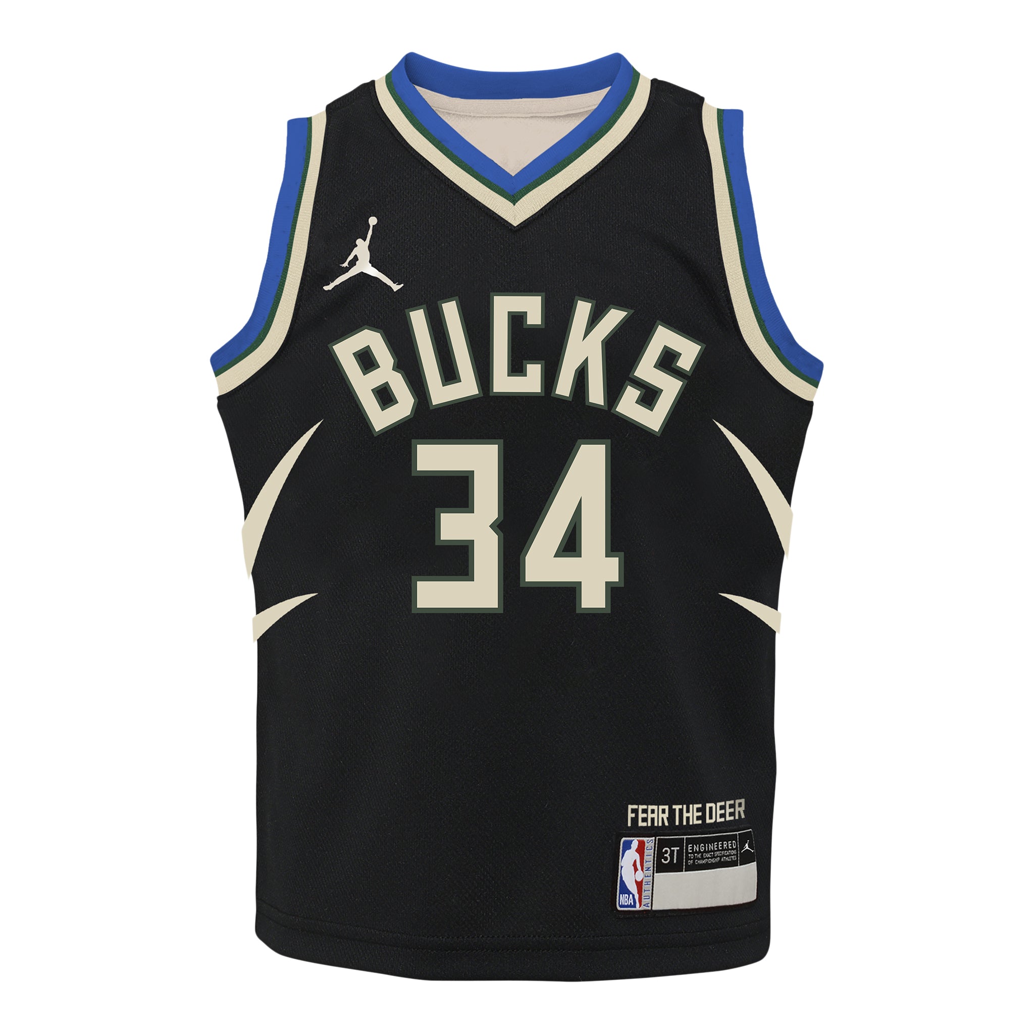 Antetokounmpo Bucks Statement Replica Jersey - Denny's