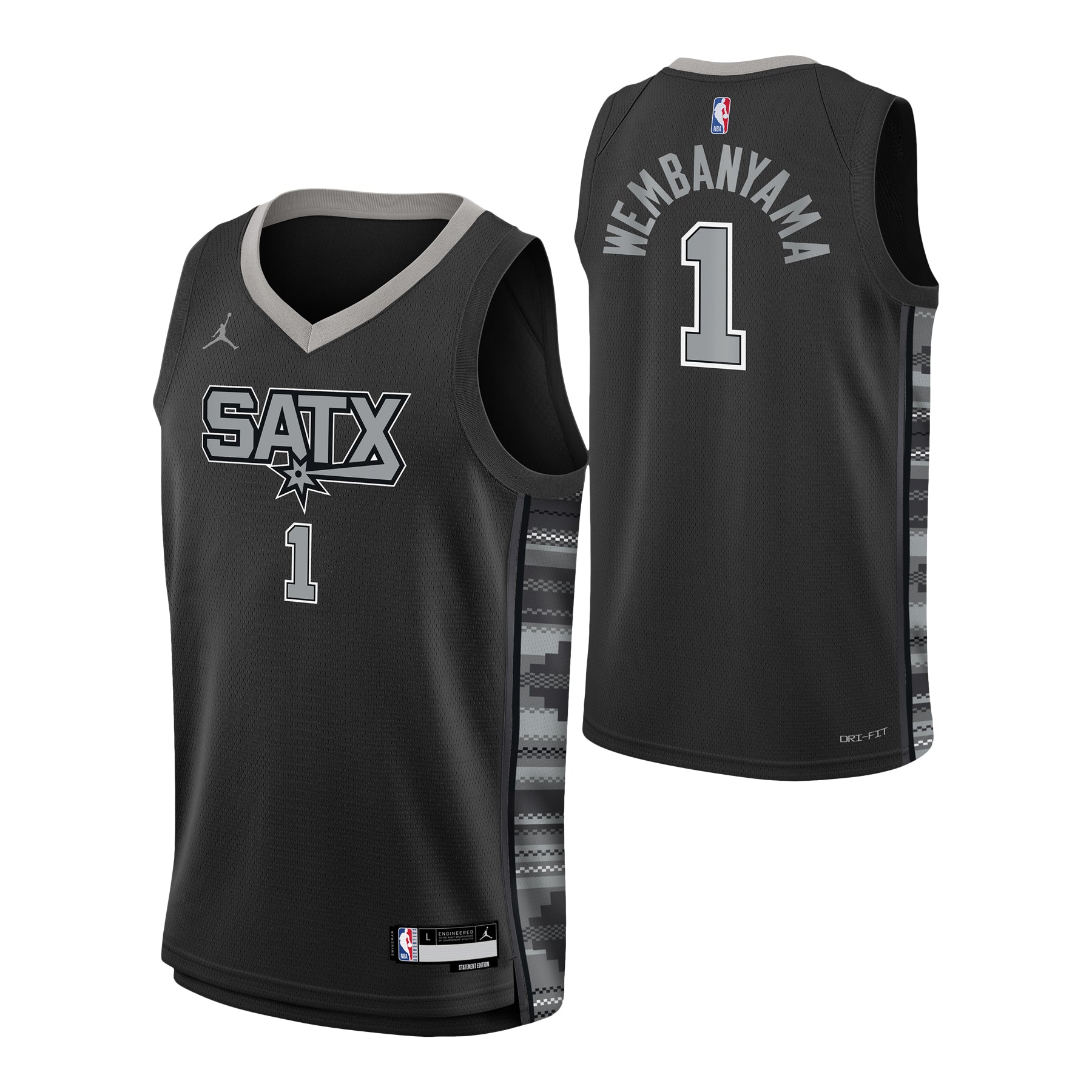 Wembanyama Spurs Statement Jersey - Denny's