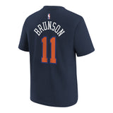 Brunson Knicks Statement Name & Number Tee - Denny's