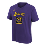 Lebron Lakers Statement Name & Number Tee - Denny's