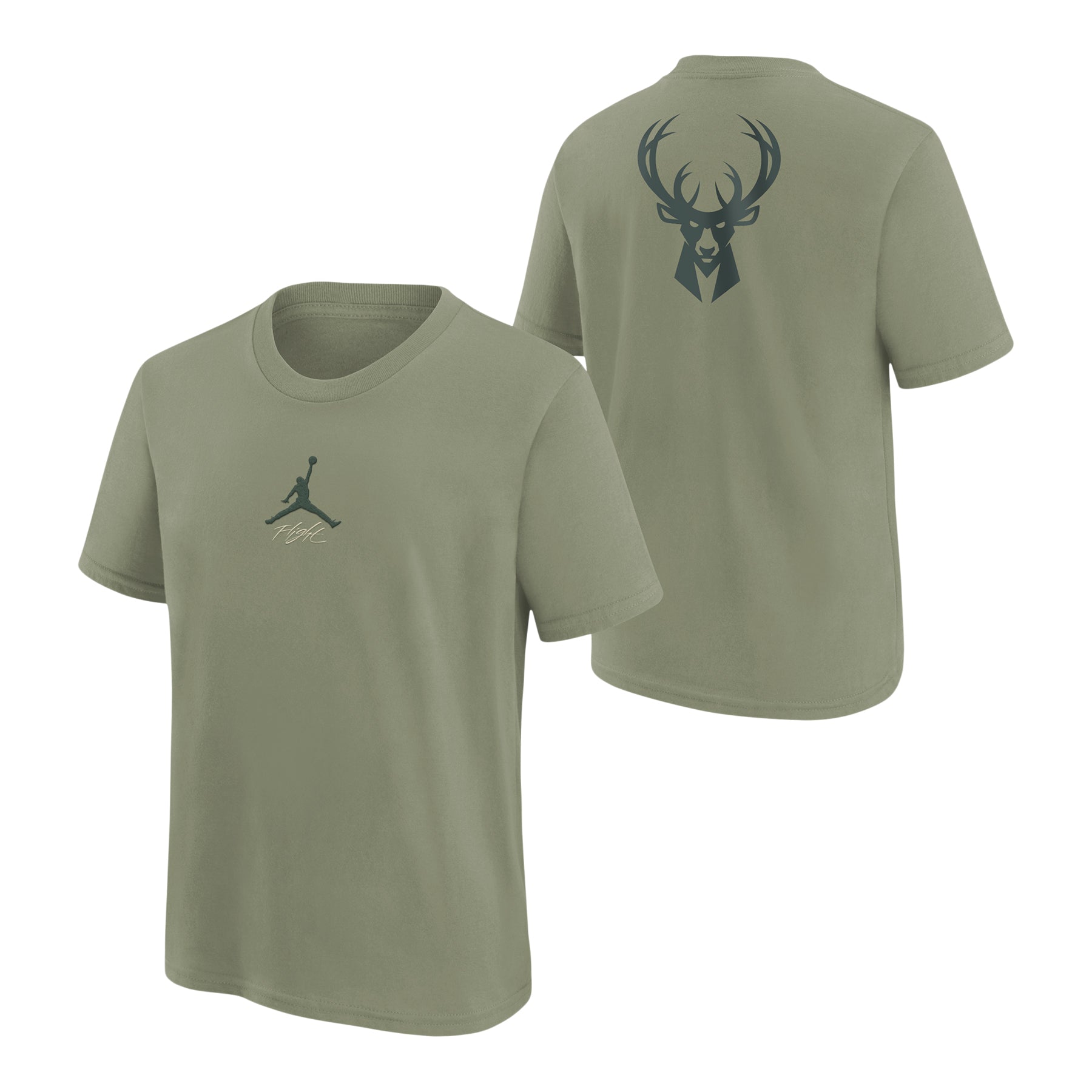 Bucks Jordan Courtside Statement Tee - Denny's