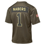 Nabers/Giants STS Jersey - Denny's