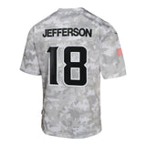 Jefferson Vikings Jersey Salute To Service - Denny's