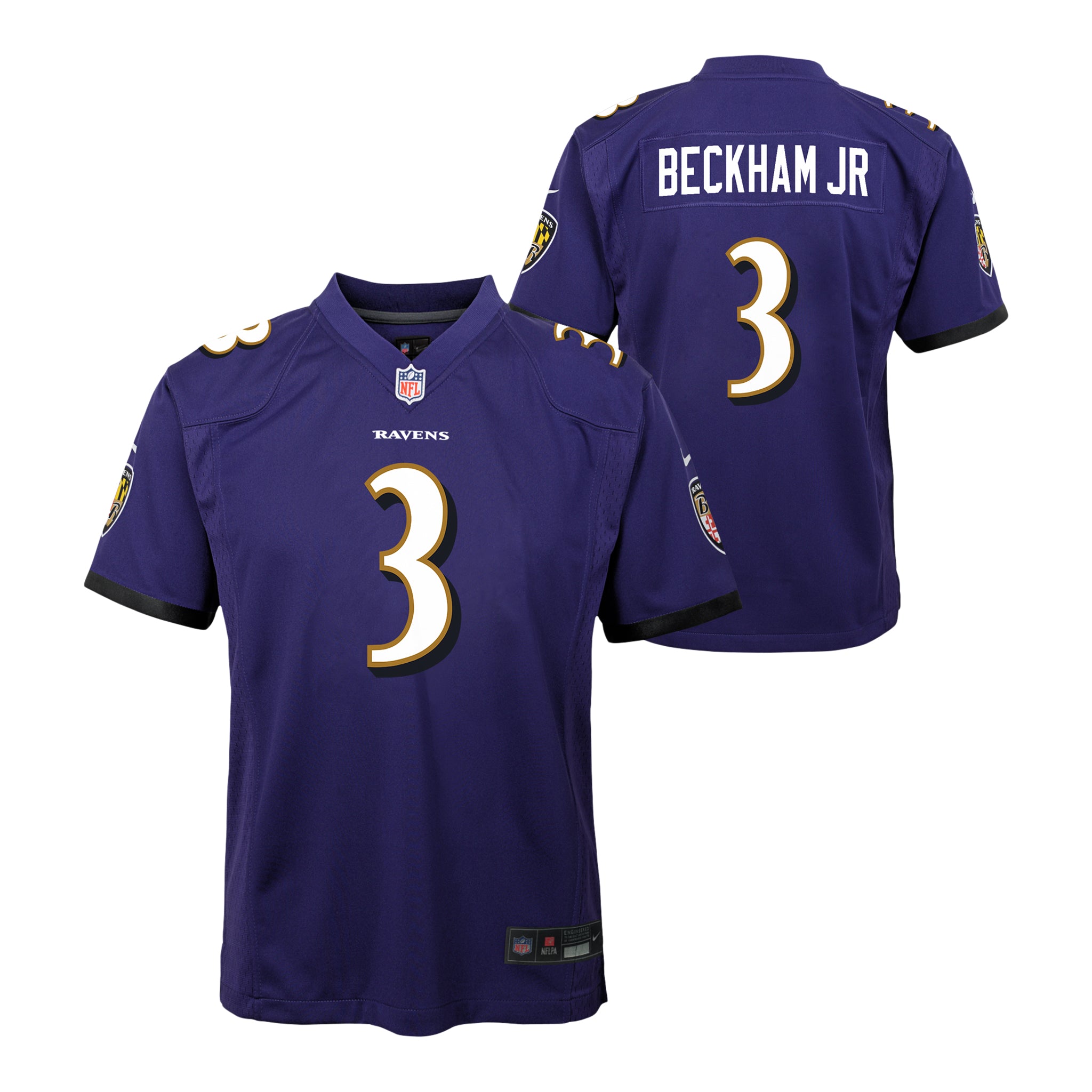 Beckham Ravens NFL Gameday Jersey - Denny's