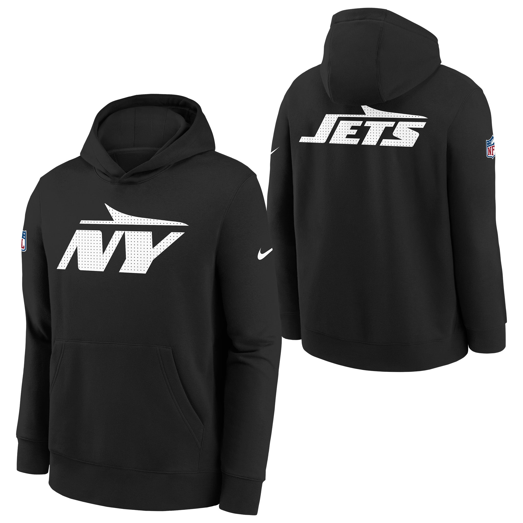 Jets Club Fleece Pullover Hoodie - Denny's