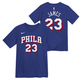 James 76ers Name and Number Tee