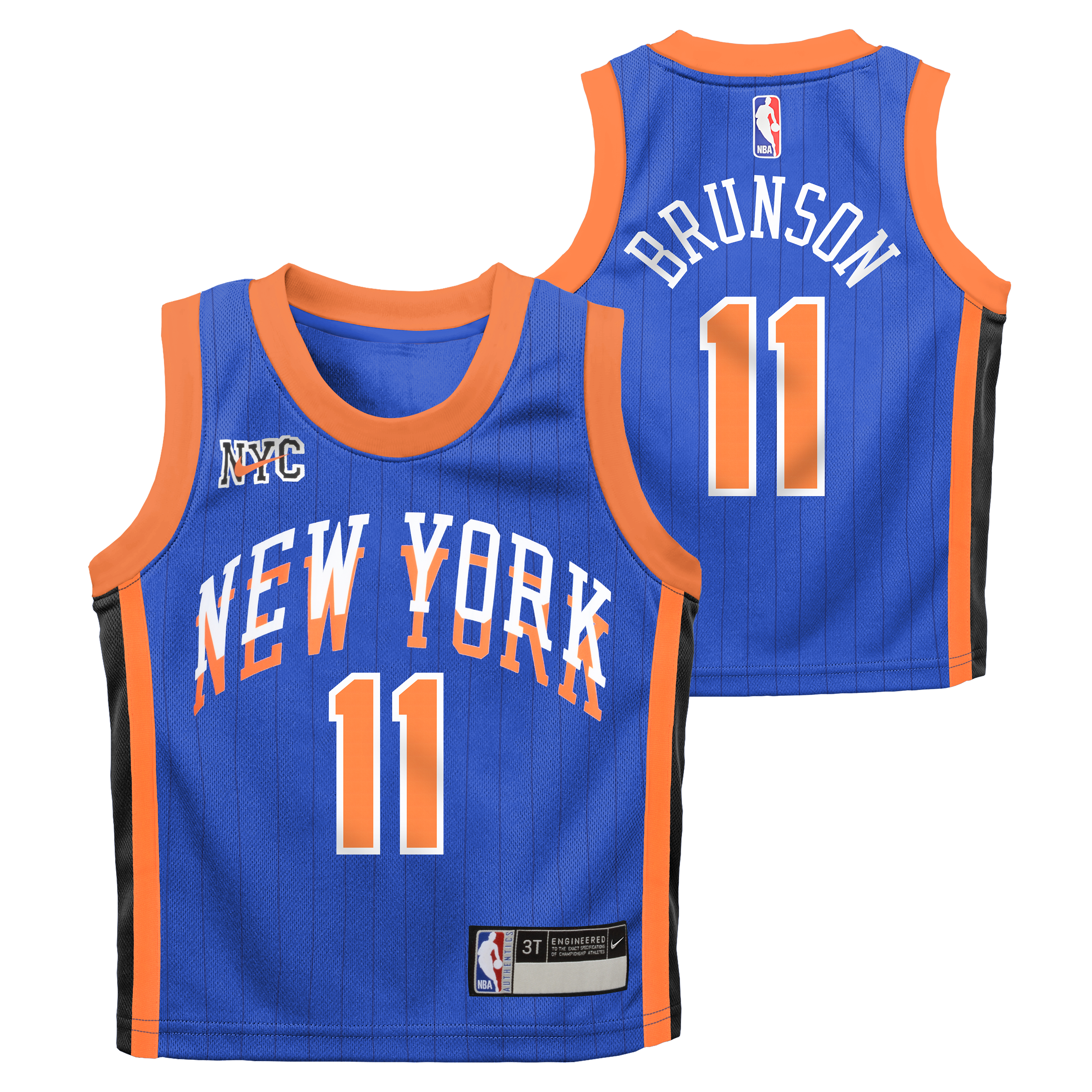 Brunson Knicks City Edition Repica Jersey - Denny's
