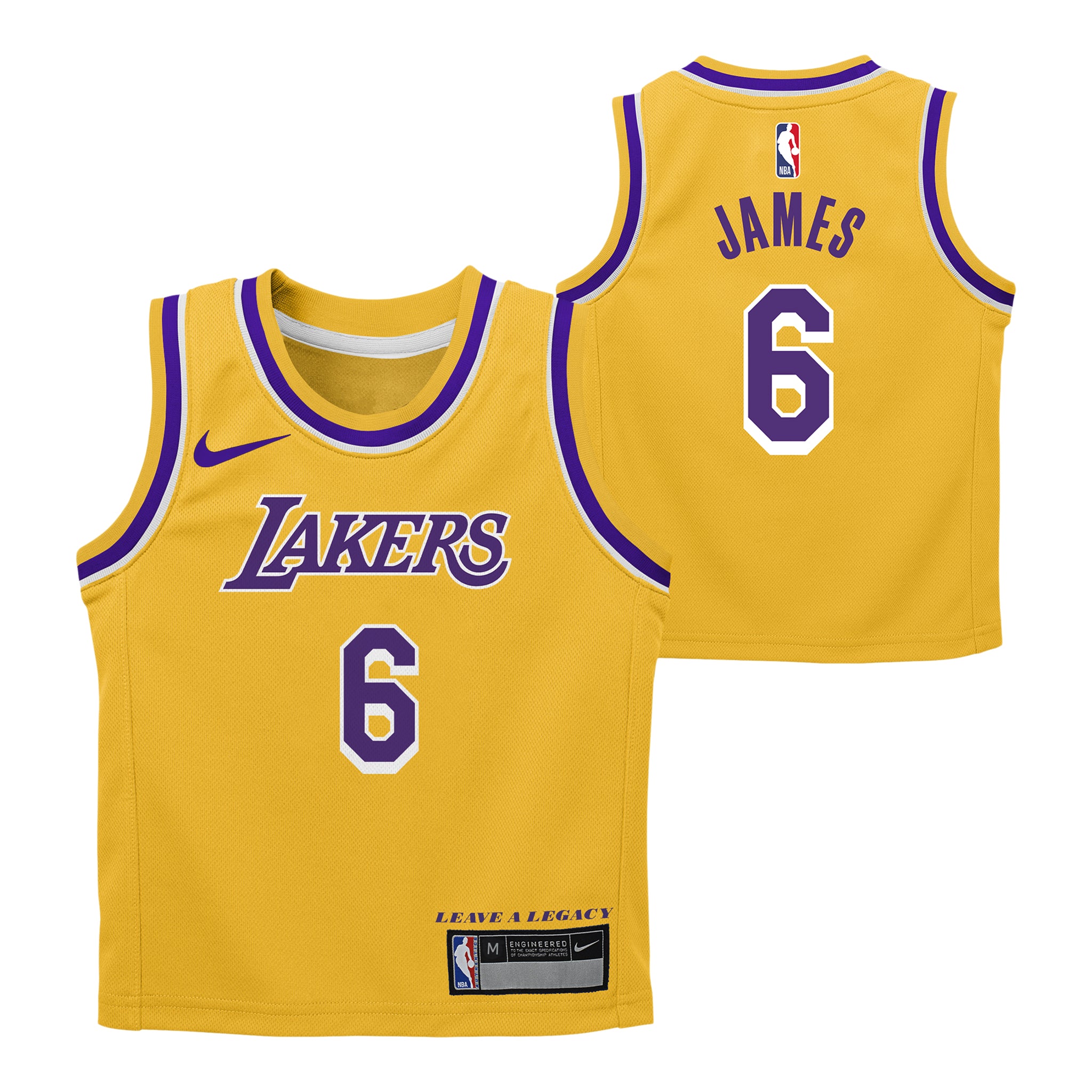 Lebron Lakers Icon Replica Jersey - Denny's