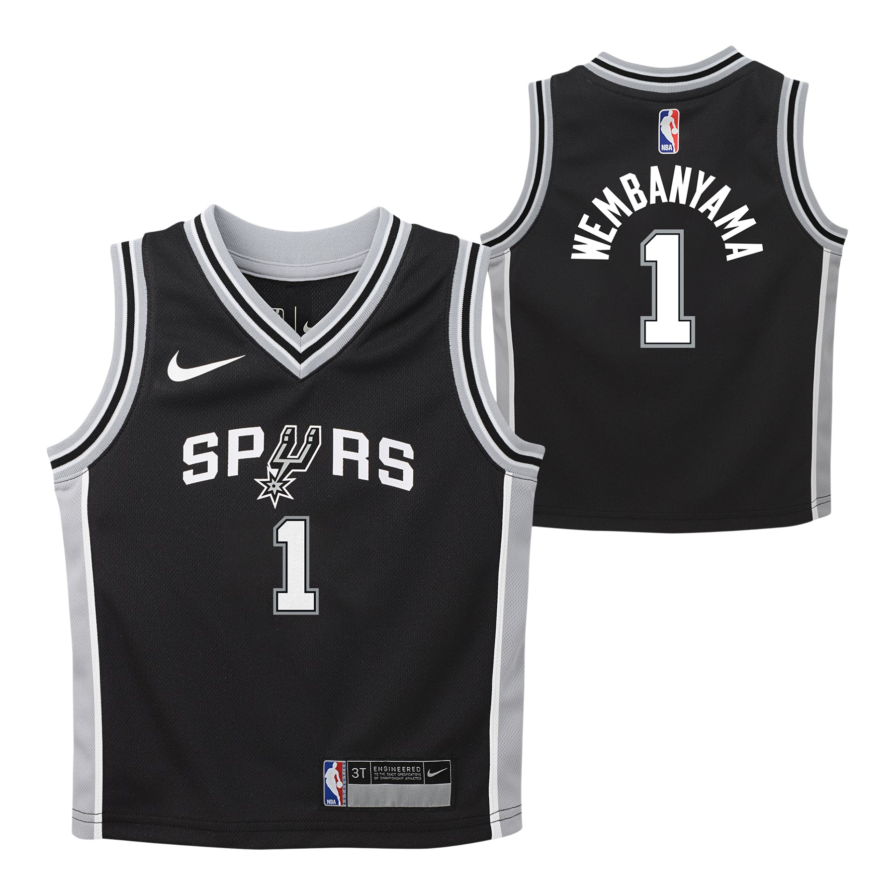Wembanyama Spurs Replica Jersey - Denny's