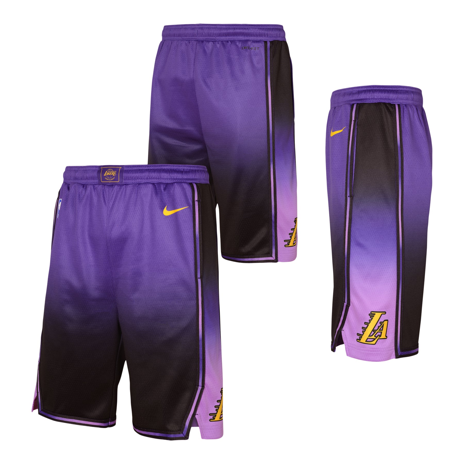 Lakers City Edition Shorts - Denny's