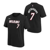 Antetokounmpo Heat Name and Number Tee