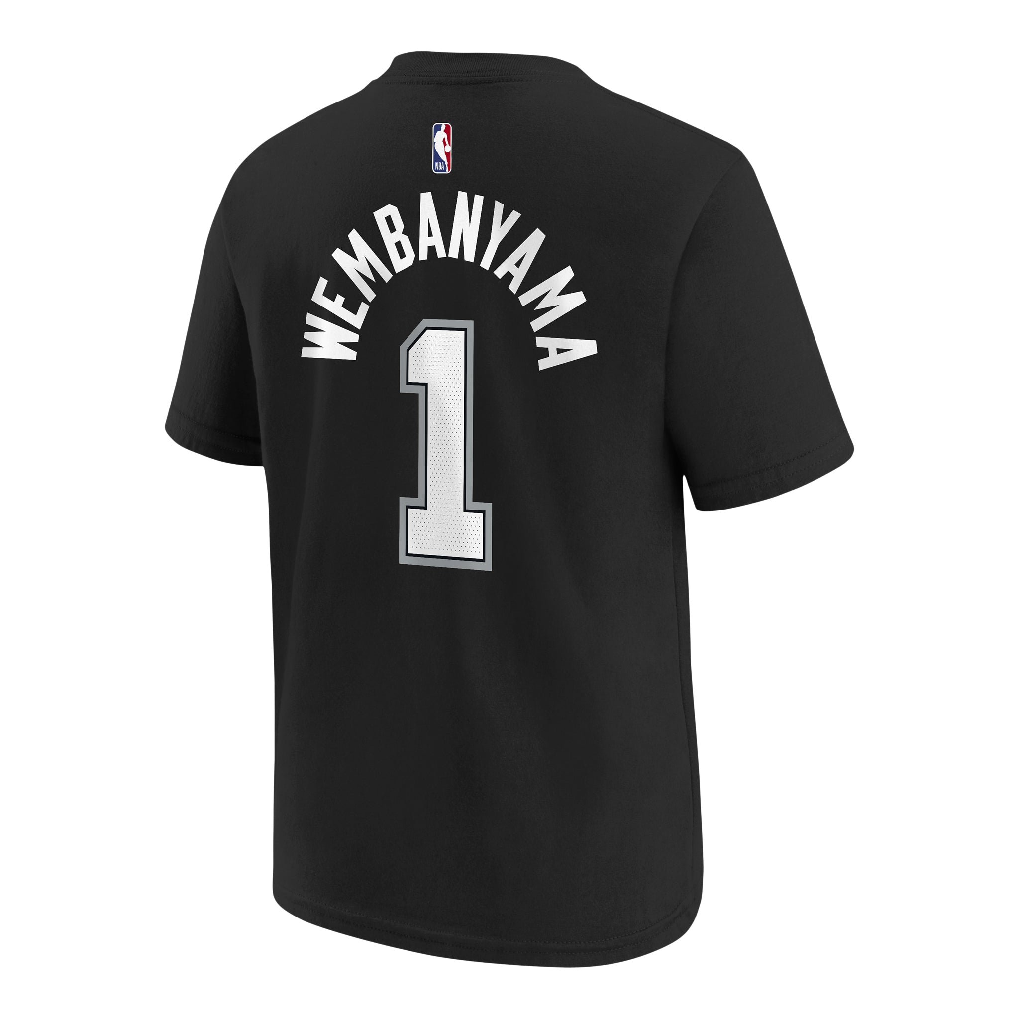 Wembanyama Spurs Name and Number Tee - Denny's