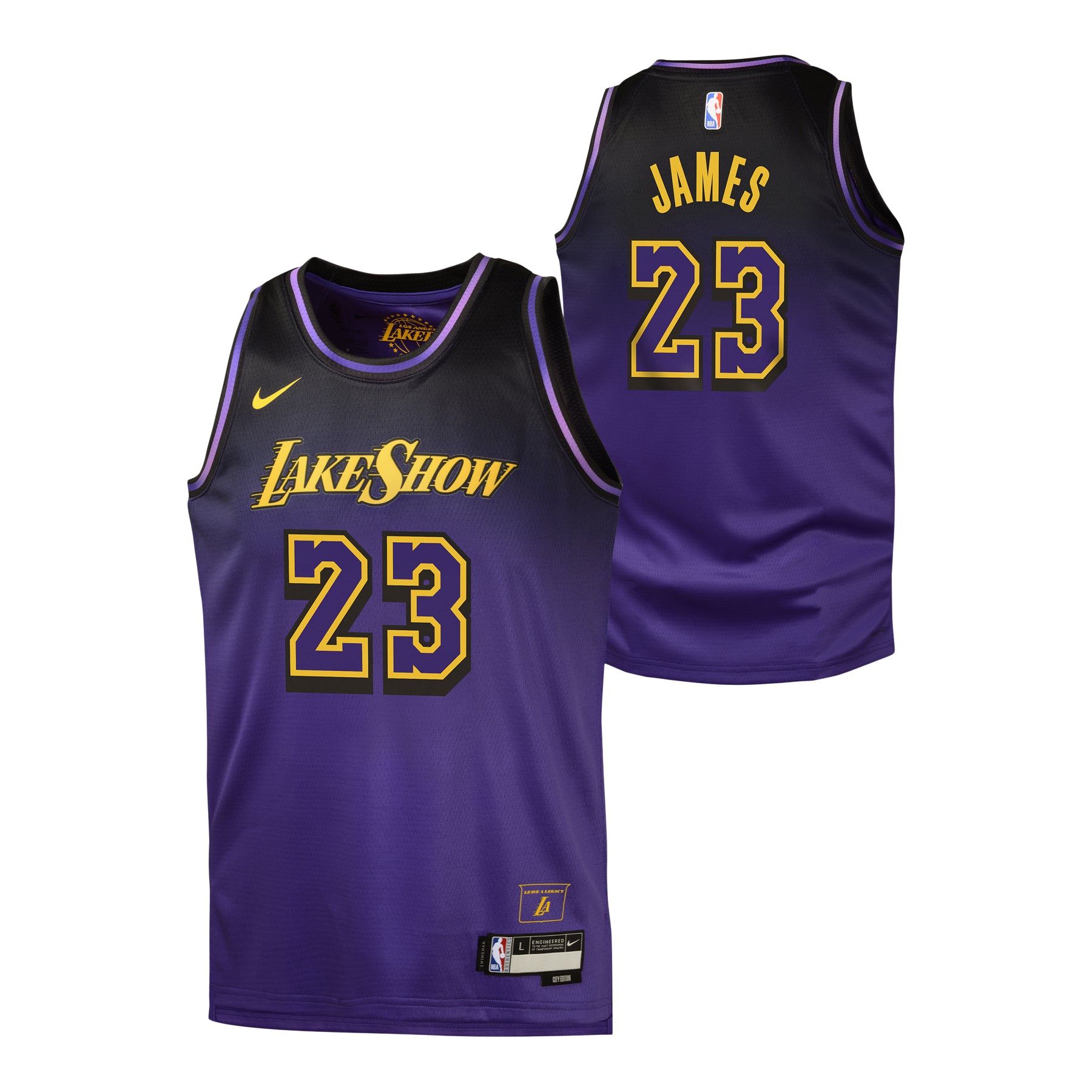 James Lakers City Edition Jersey - Denny's