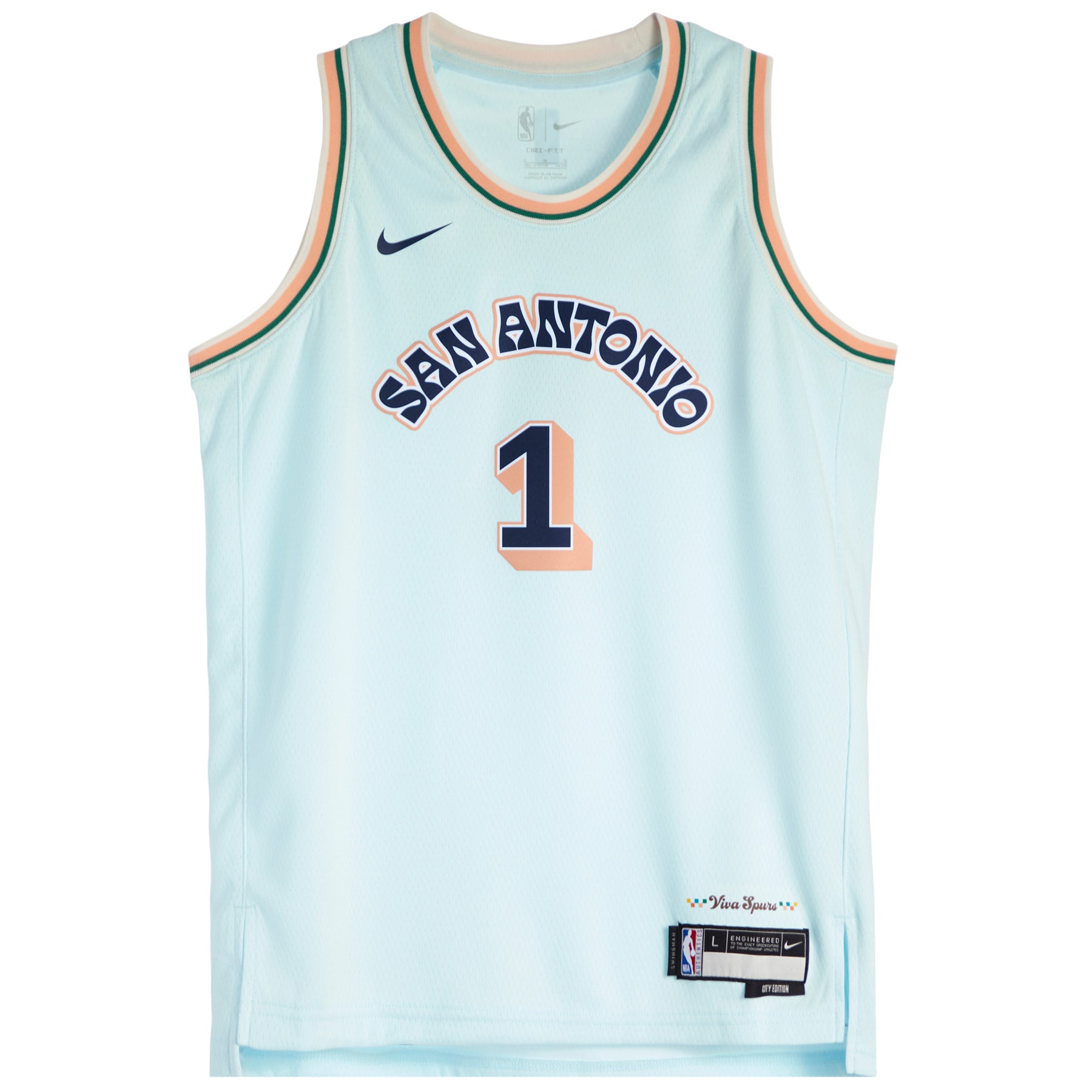 Wembanyama Spurs City Edition Jersey - Denny's