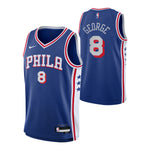 George 76ers Icon Jersey - Denny's
