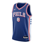 George 76ers Icon Jersey - Denny's