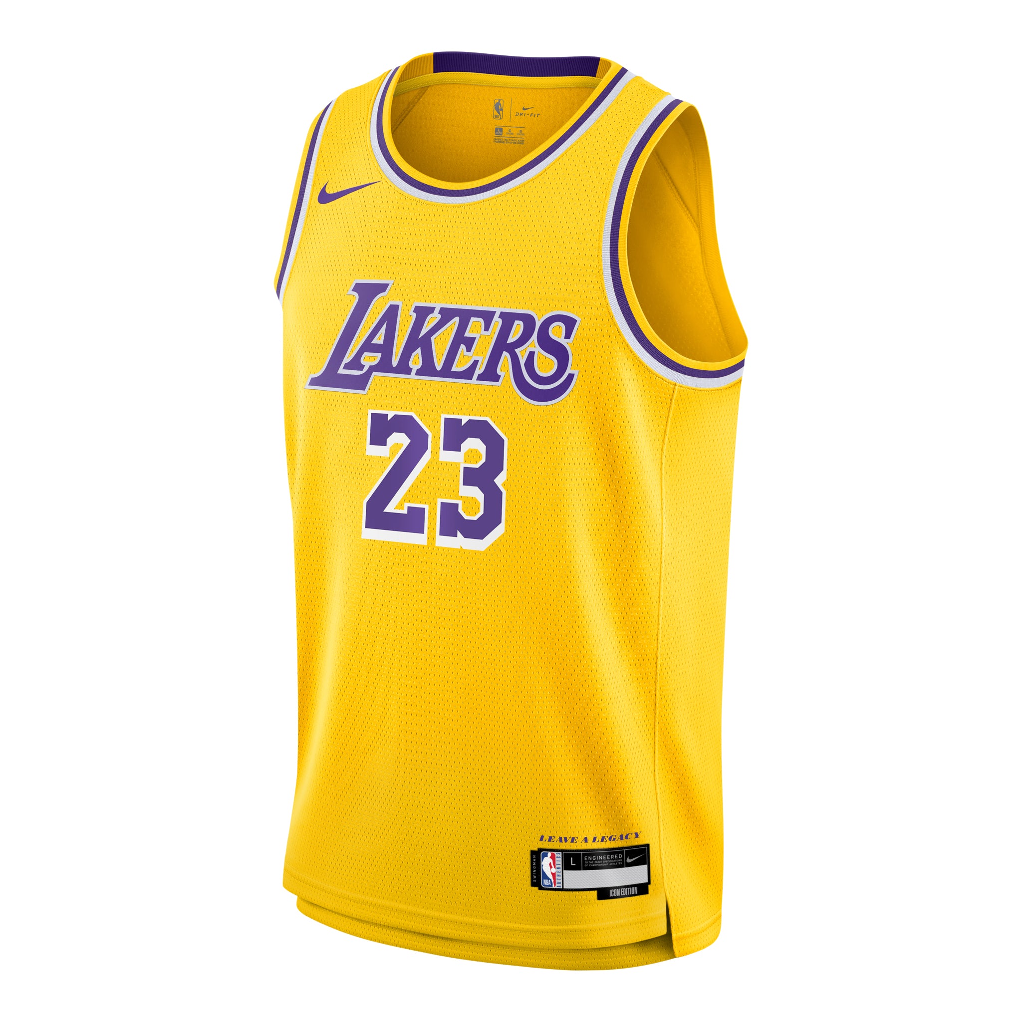 James Lakers Icon Swingman Jersey - Denny's
