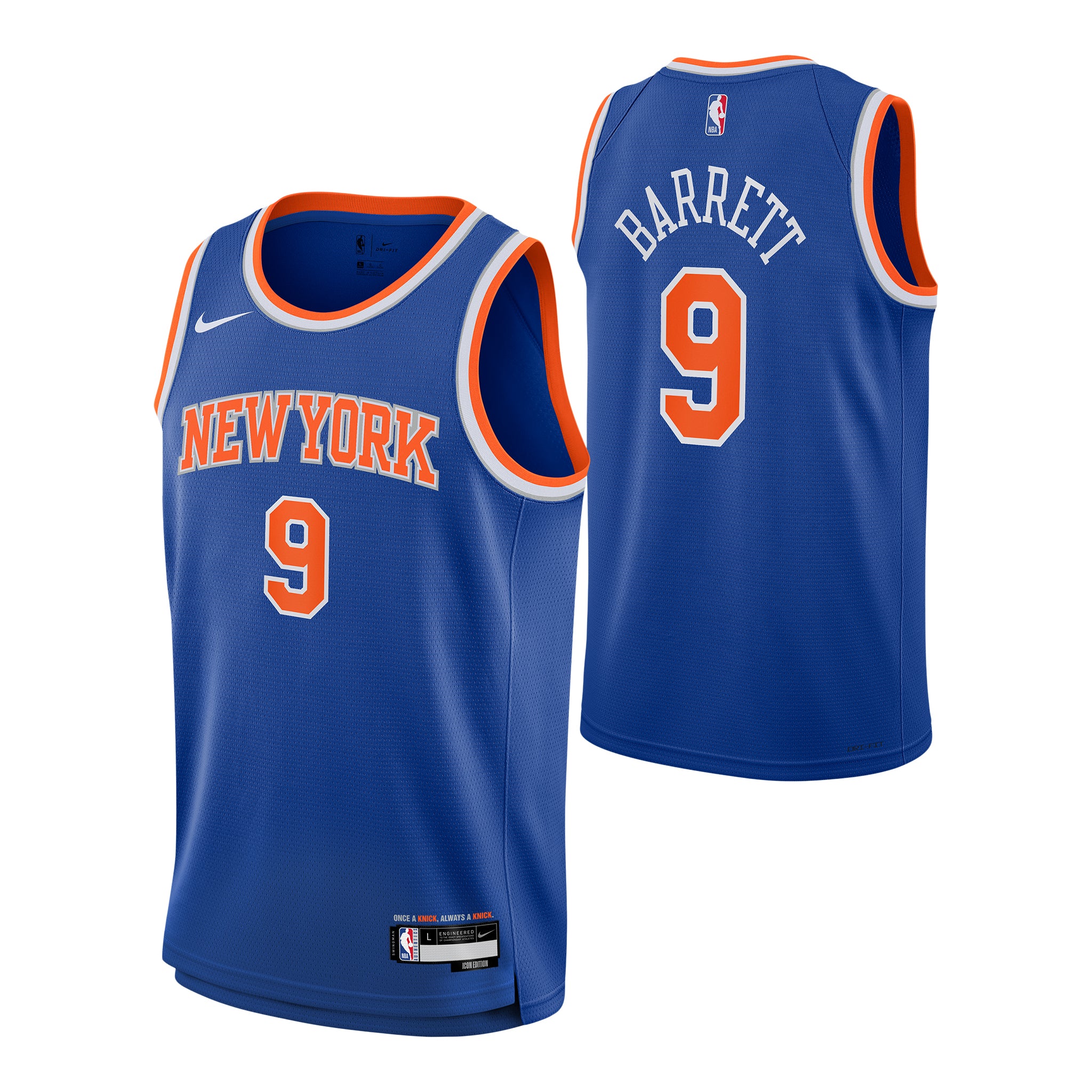 Barrett Knicks Icon Swingman Jersey - Denny's