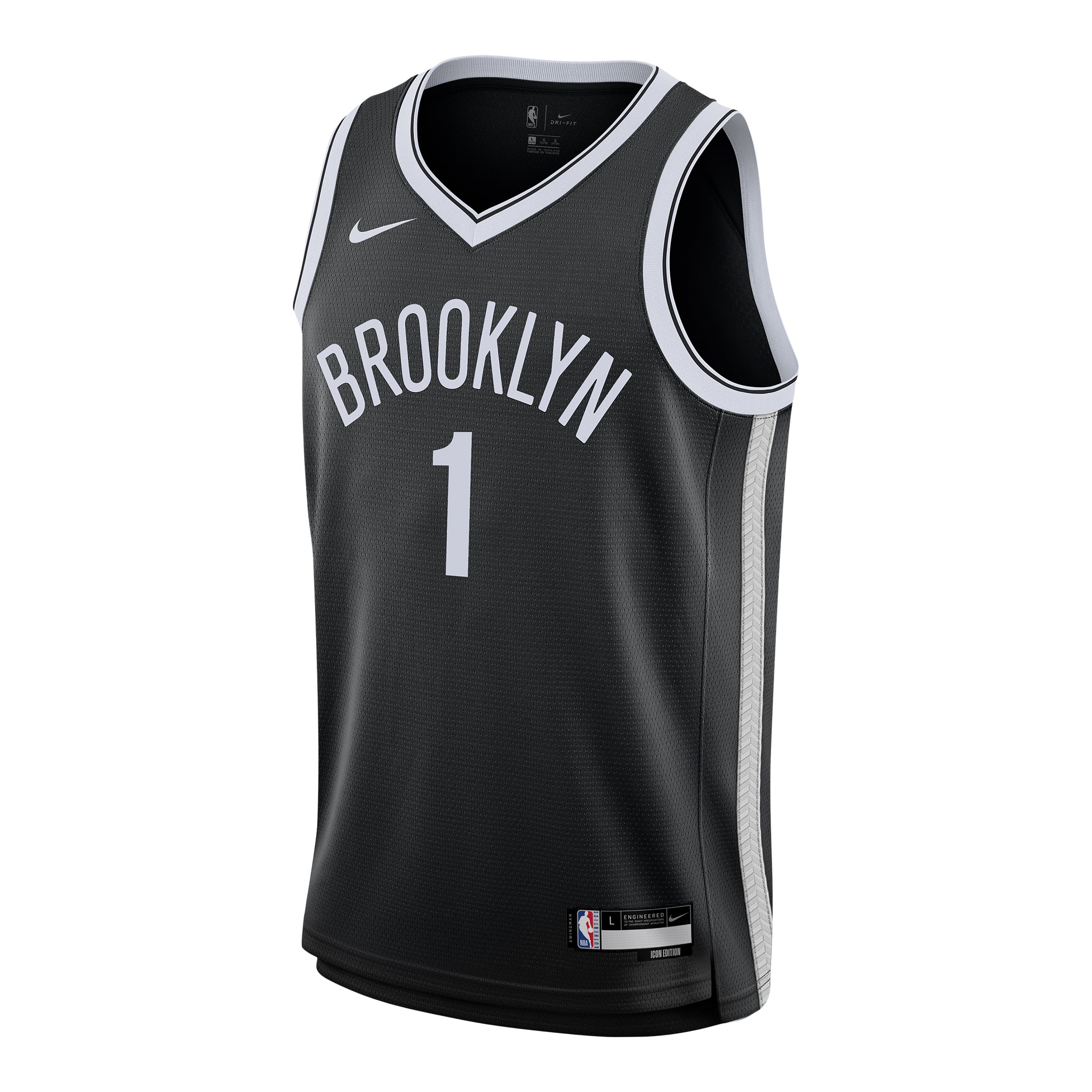 Bridges Nets Icon Swingman Jersey - Denny's
