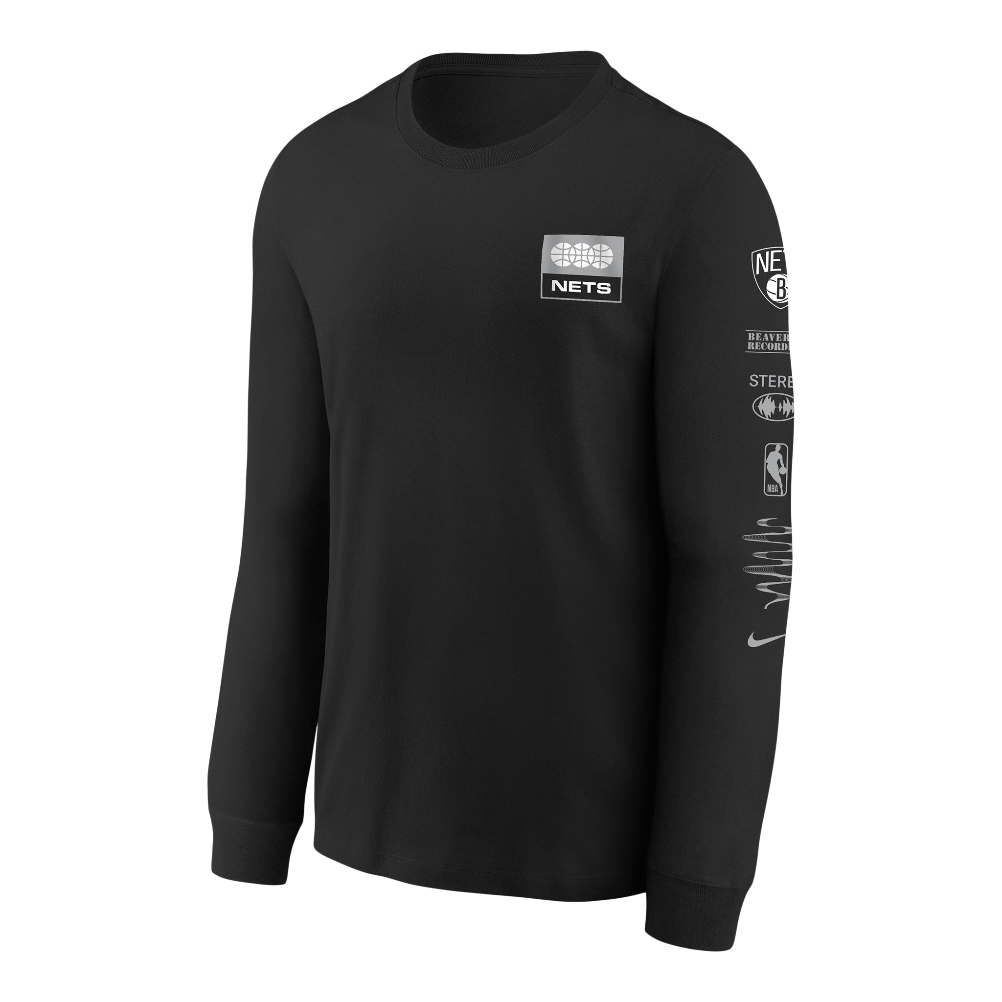 Nets NK Essential Fade Long Sleeve Tee - Denny's