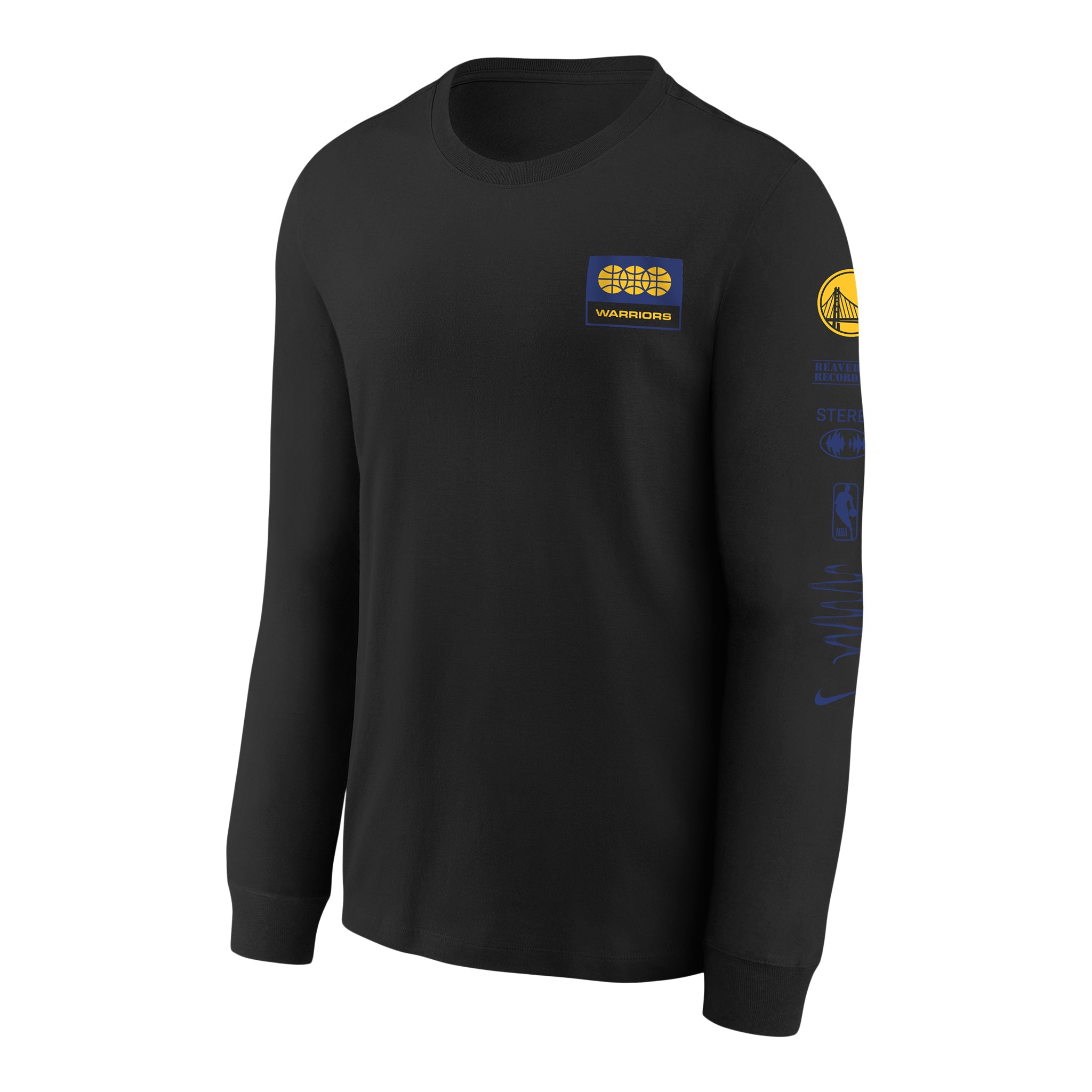 Warriors NK Essentials Fade Long Sleeve Tee - Denny's