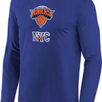 Knicks NK Drifit Long Sleeve Pregame Top - Denny's