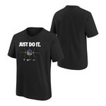 Warriors NBA JDI Swoosh Tee - Denny's