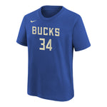 Antetokounmpo Bucks City Edition Nand & Number Tee - Denny's