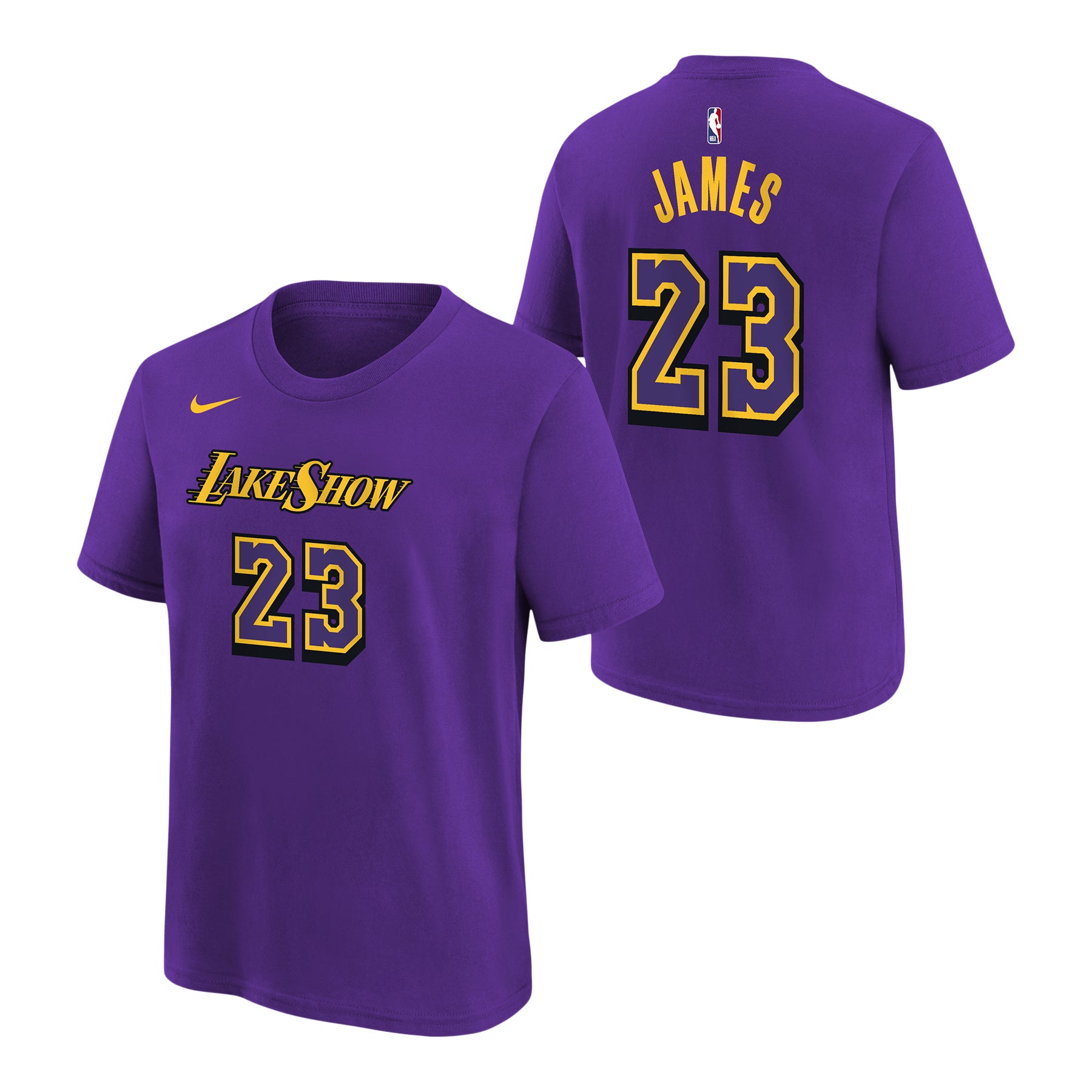 James Lakers City Edition Name & Number Tee - Denny's