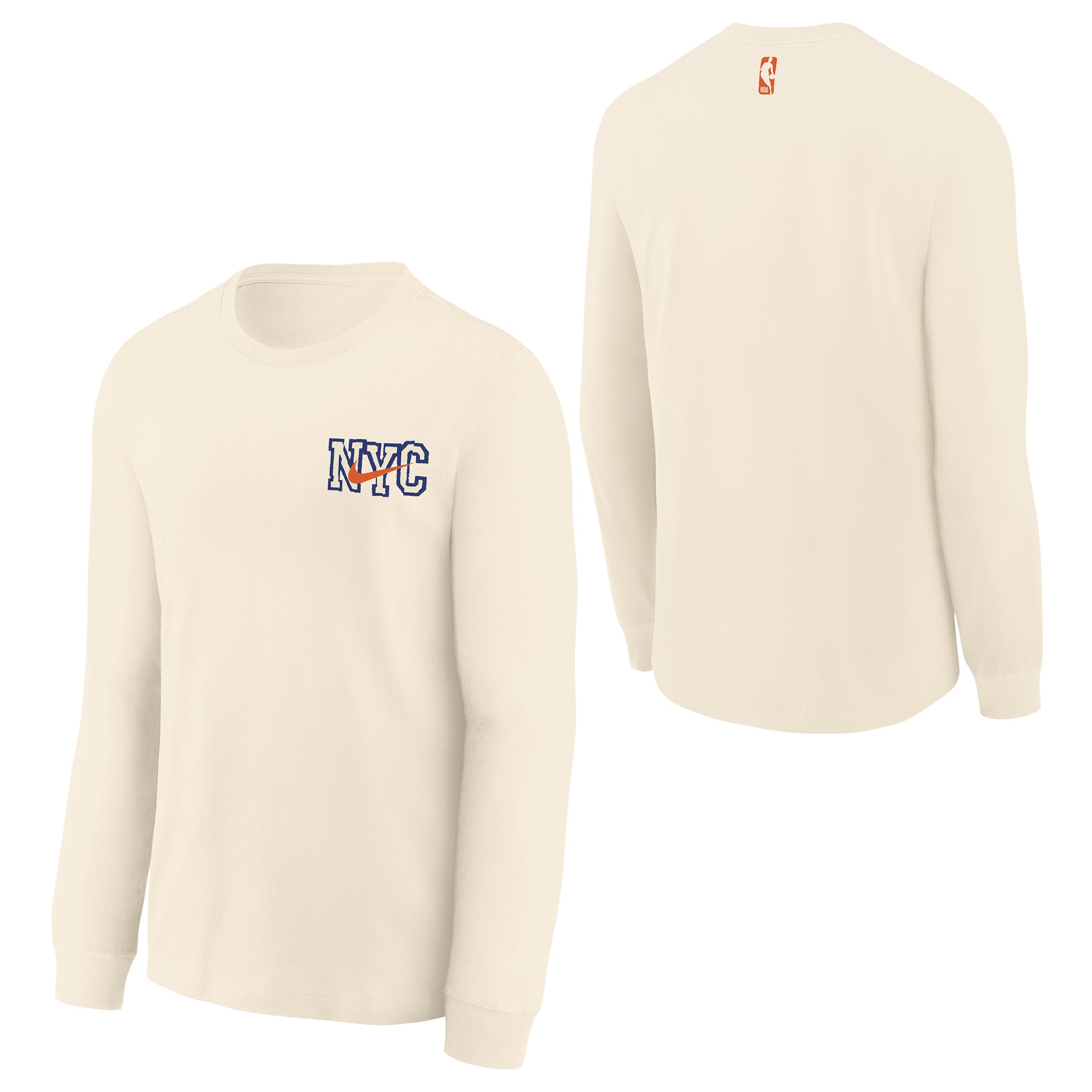 Knicks City Edition Long Sleeve Logo Tee - Denny's
