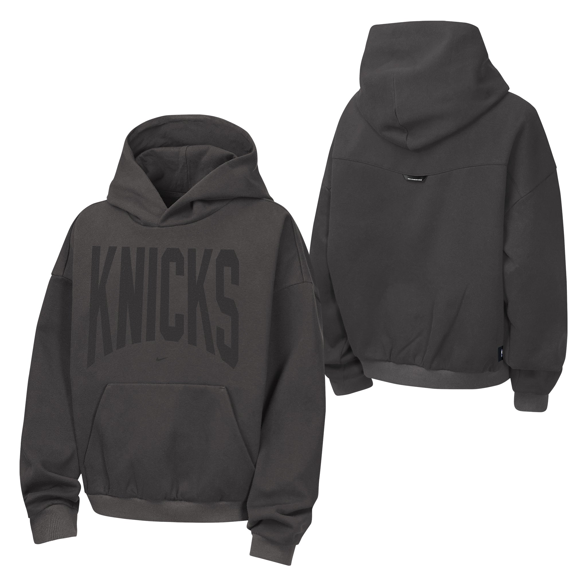 Charcoal Knicks Standard Issue Wash Hoodie