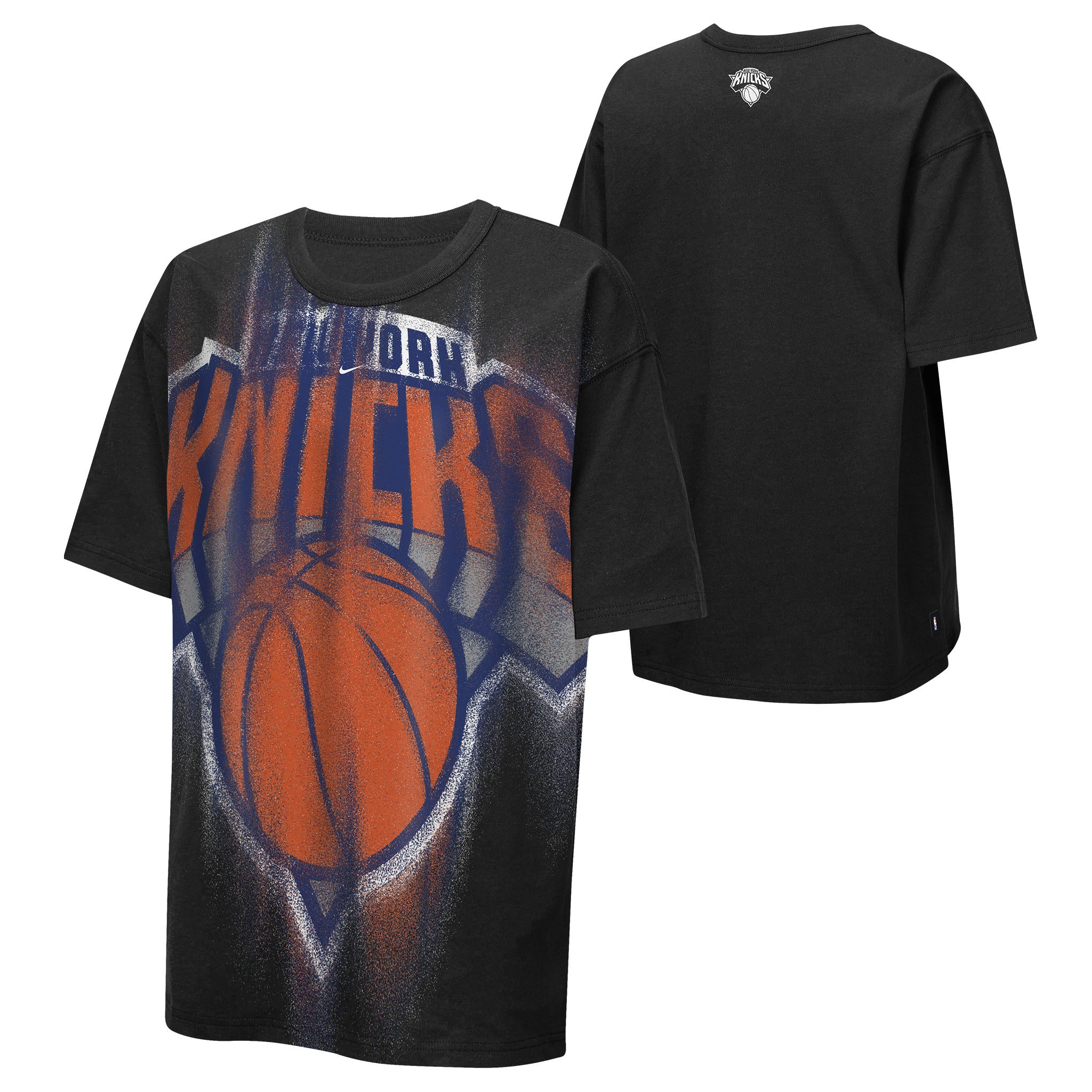 Black Knicks Icon Tee