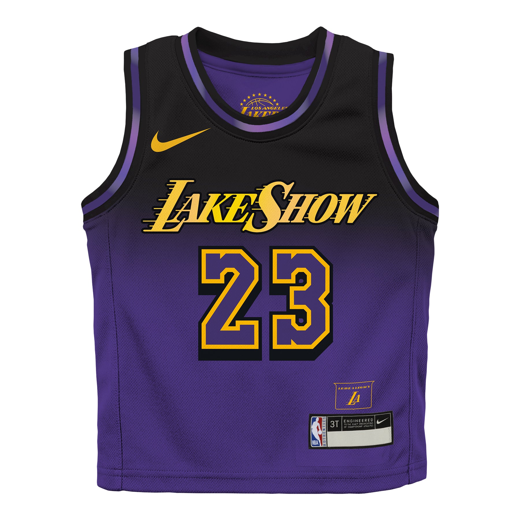 James Lakers Replica City Edition Jersey - Denny's