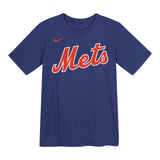 Lindor Mets Name & Number Tee - Denny's