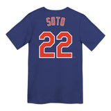 Soto Mets Name & Number Tee - Denny's