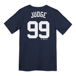 Judge Yankee Name & Number Tee - Denny's